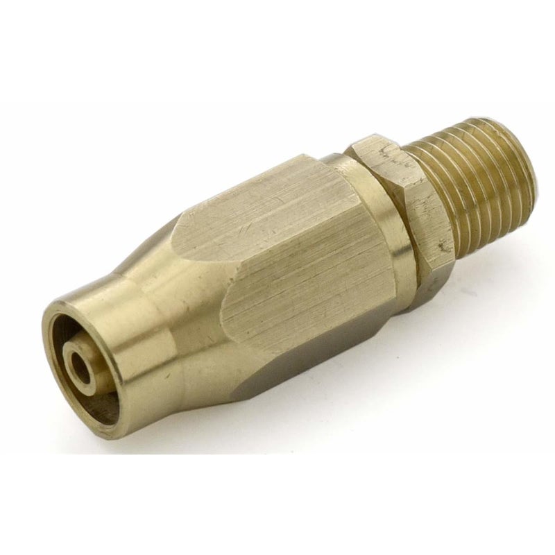 BluBird Fast Fix - 3/8" Air Hose Assembly Repair Fitting - w/ 1/4" MNPT Fixed - FFFX38 - Image 4